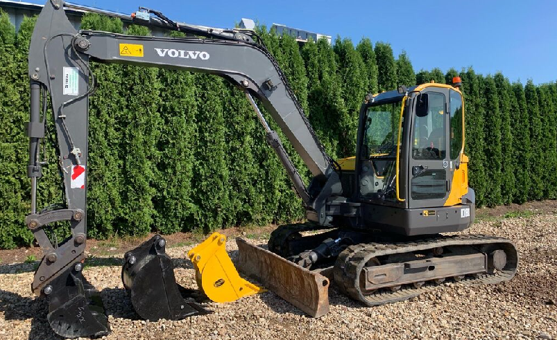 Мини-экскаватор Вольво - серия D